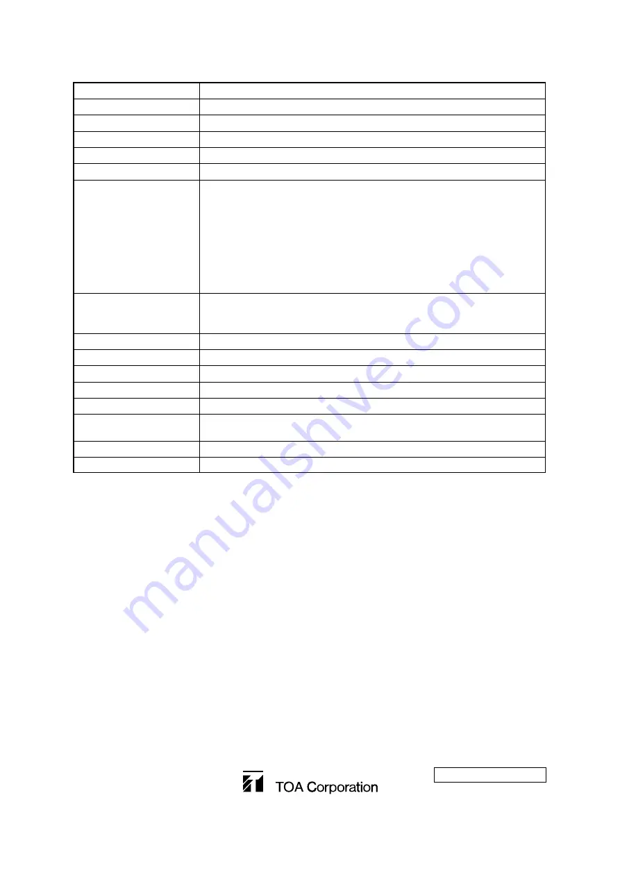 Toa C-RM700 Operating Instructions Manual Download Page 56