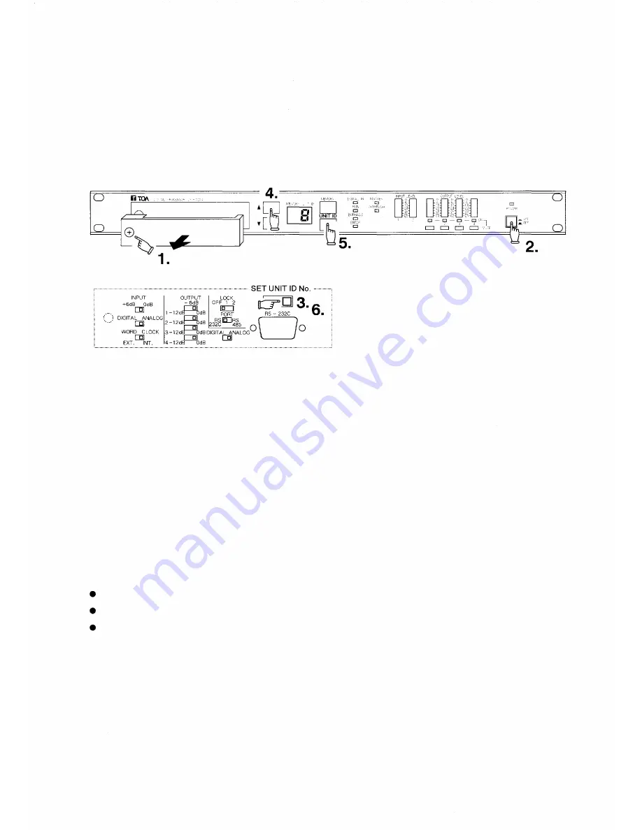 Toa DP-0202 Operating Instructions Manual Download Page 8