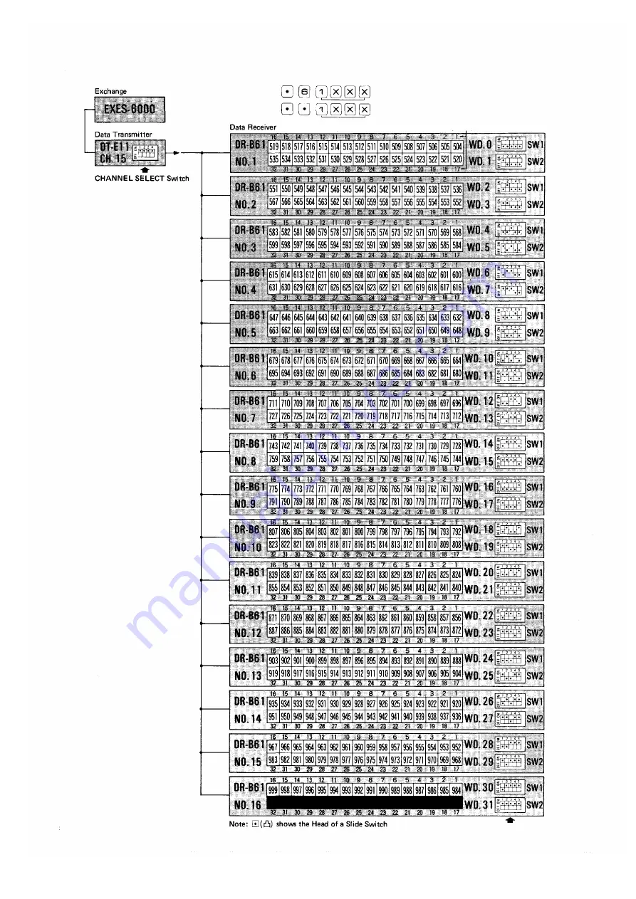 Toa EXES-6000 CP-64 Installation Handbook Download Page 64