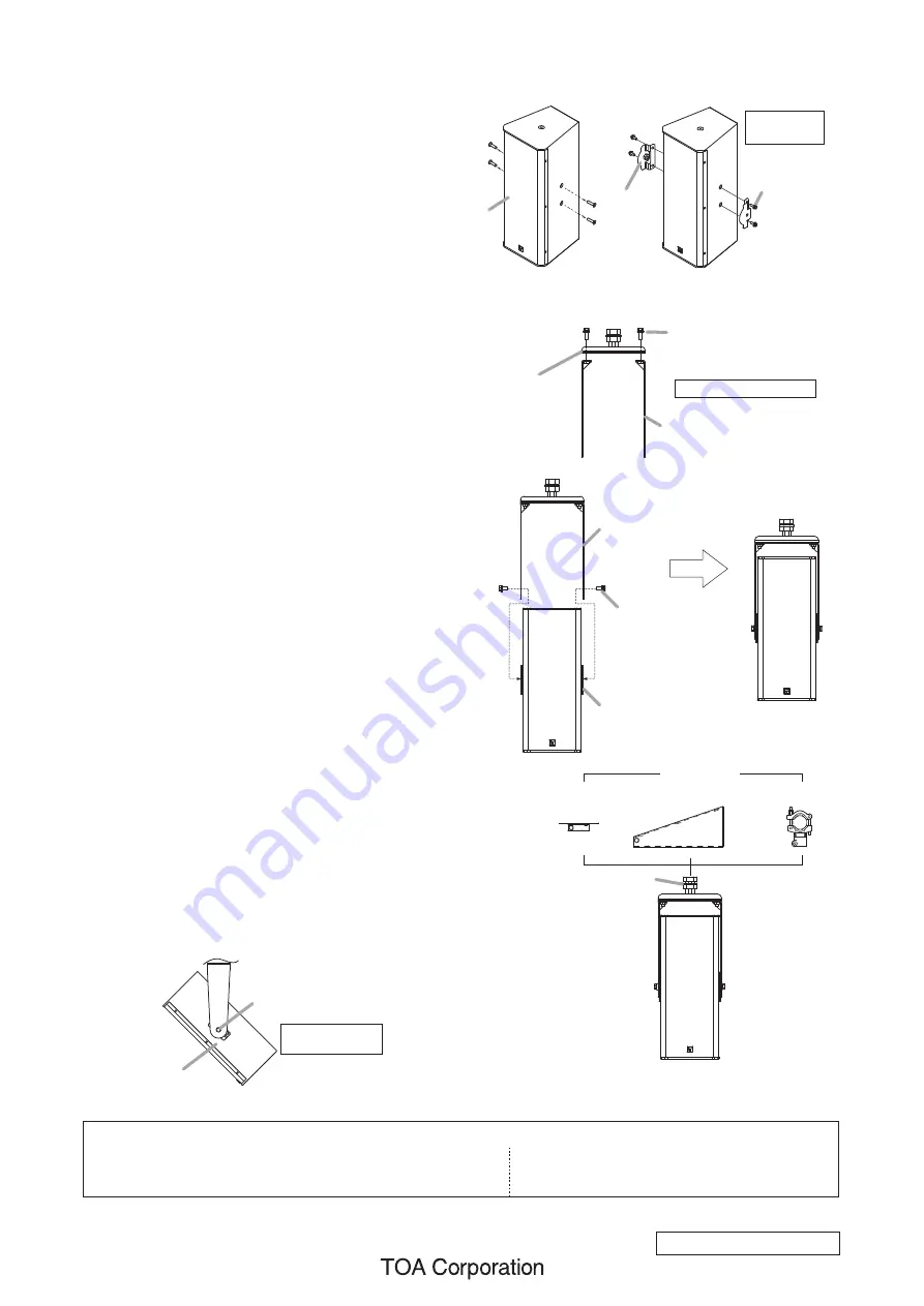 Toa HY-UV04 Installation Manual Download Page 2