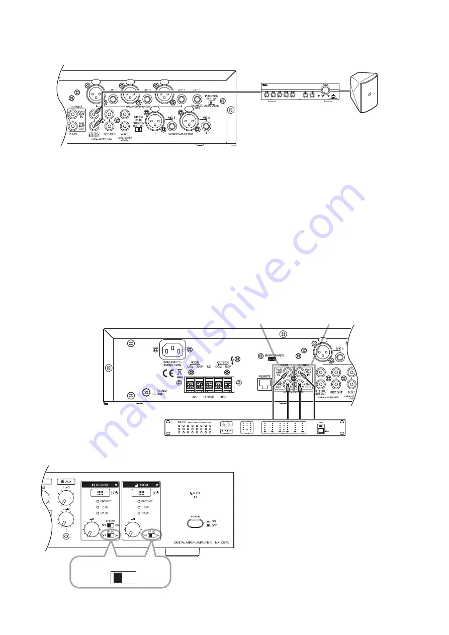 Toa MX-6224D Operating Instructions Manual Download Page 45