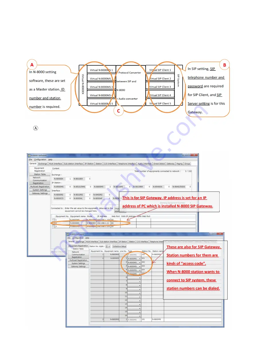 Toa N-8000 SERIES Operating Instructions Manual Download Page 13