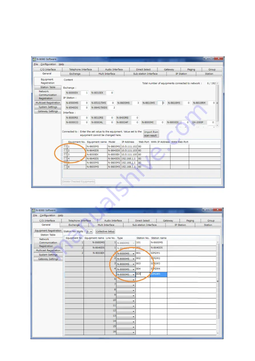 Toa N-8000 SERIES Operating Instructions Manual Download Page 18