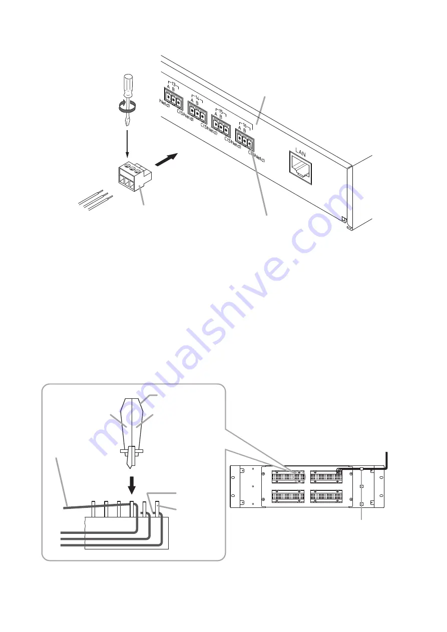 Toa N-8000RS Installation Manual Download Page 14