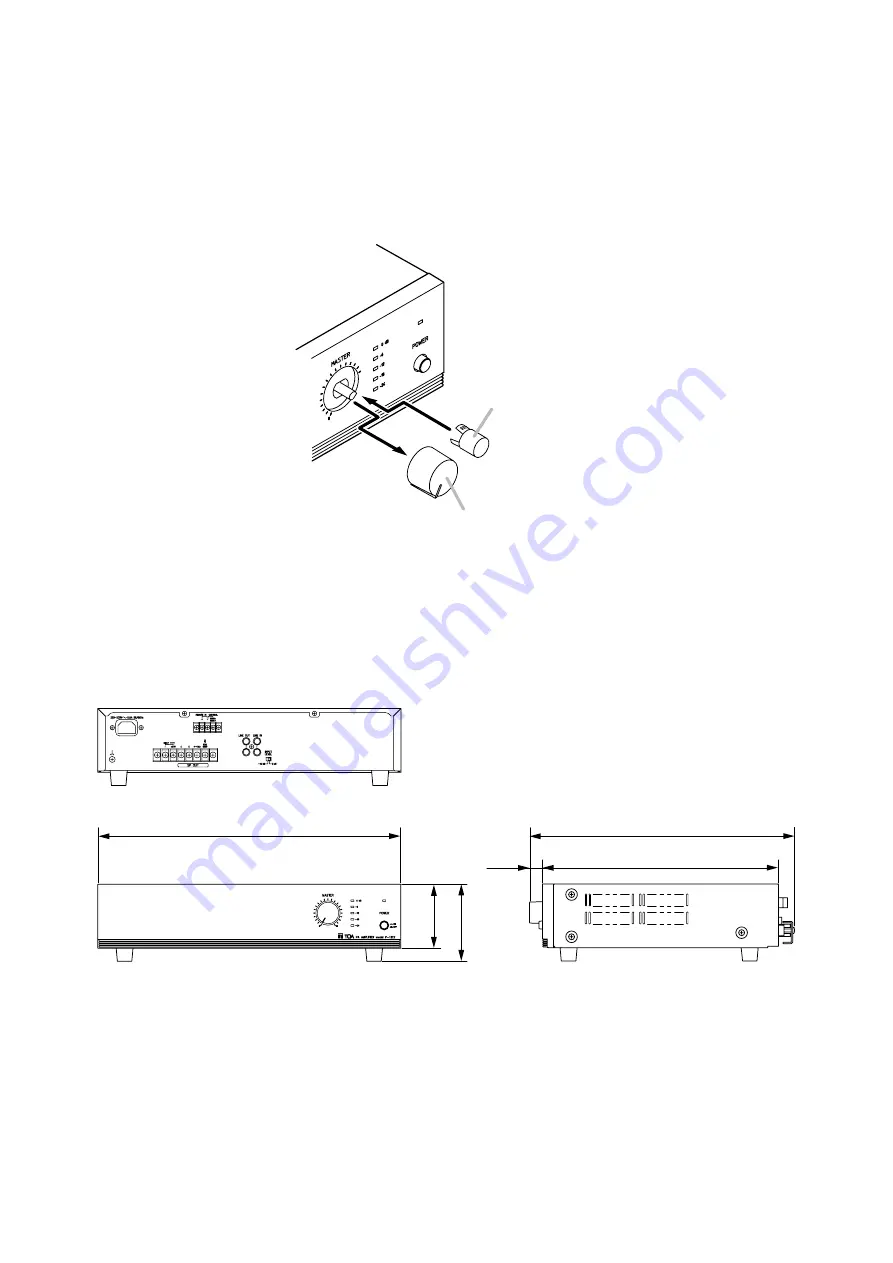 Toa P-1812 Operating Instructions Manual Download Page 9