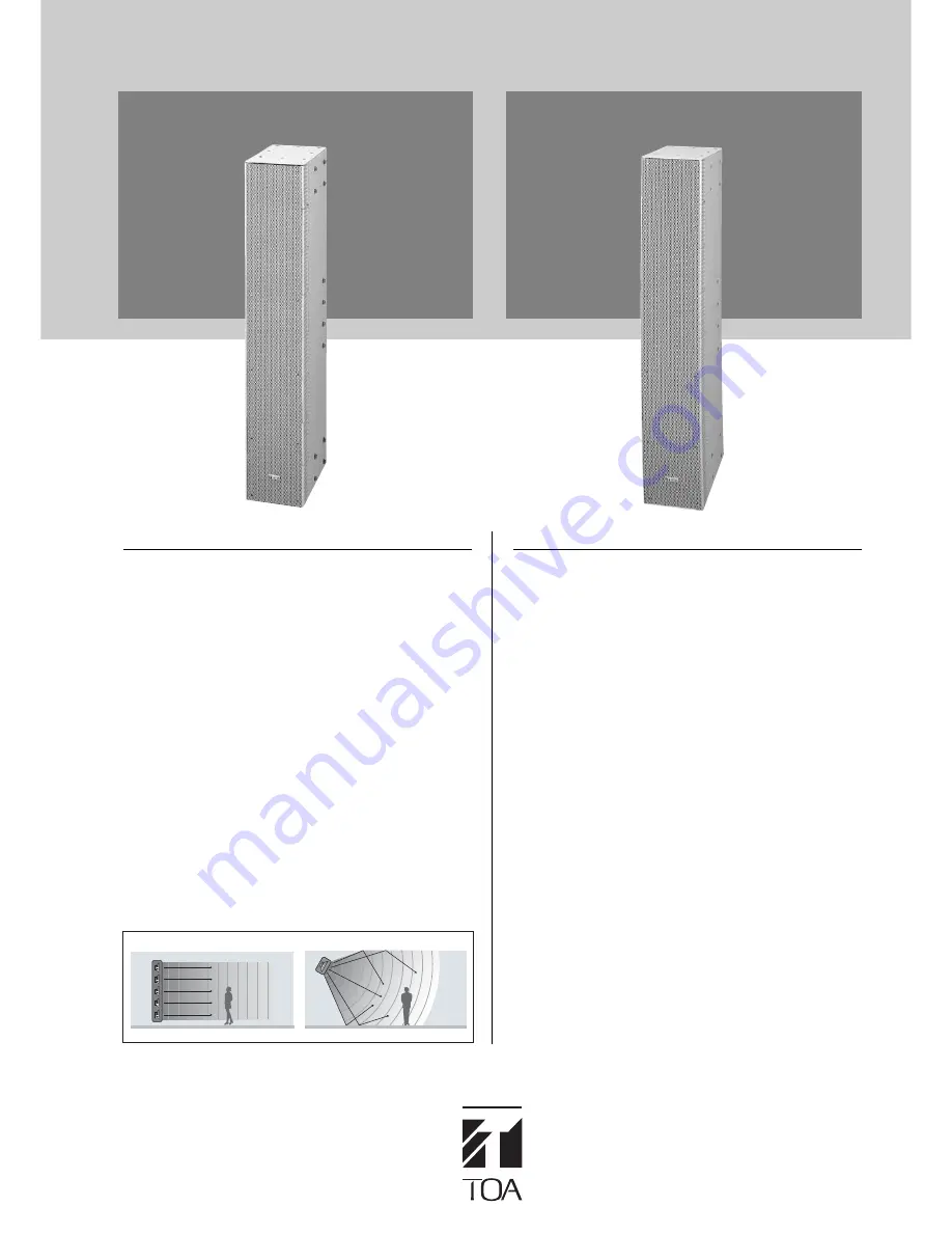 Toa SR-S4L Specifications Download Page 1