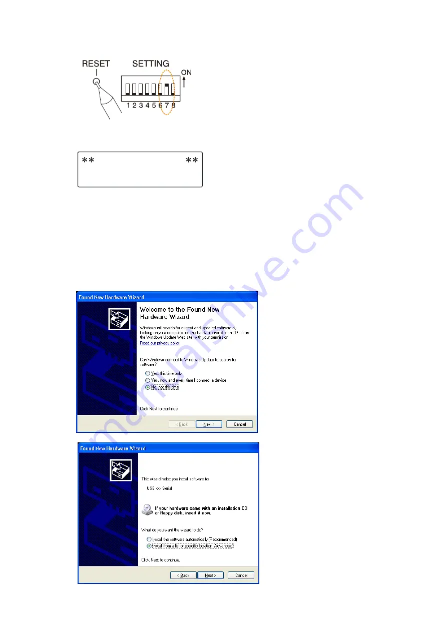 Toa SX-2000 SERIES Firmware Update Procedure Download Page 3