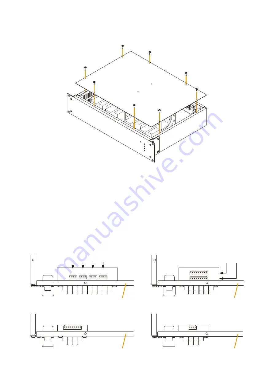 Toa SX-2100AO Installation Manual Download Page 89