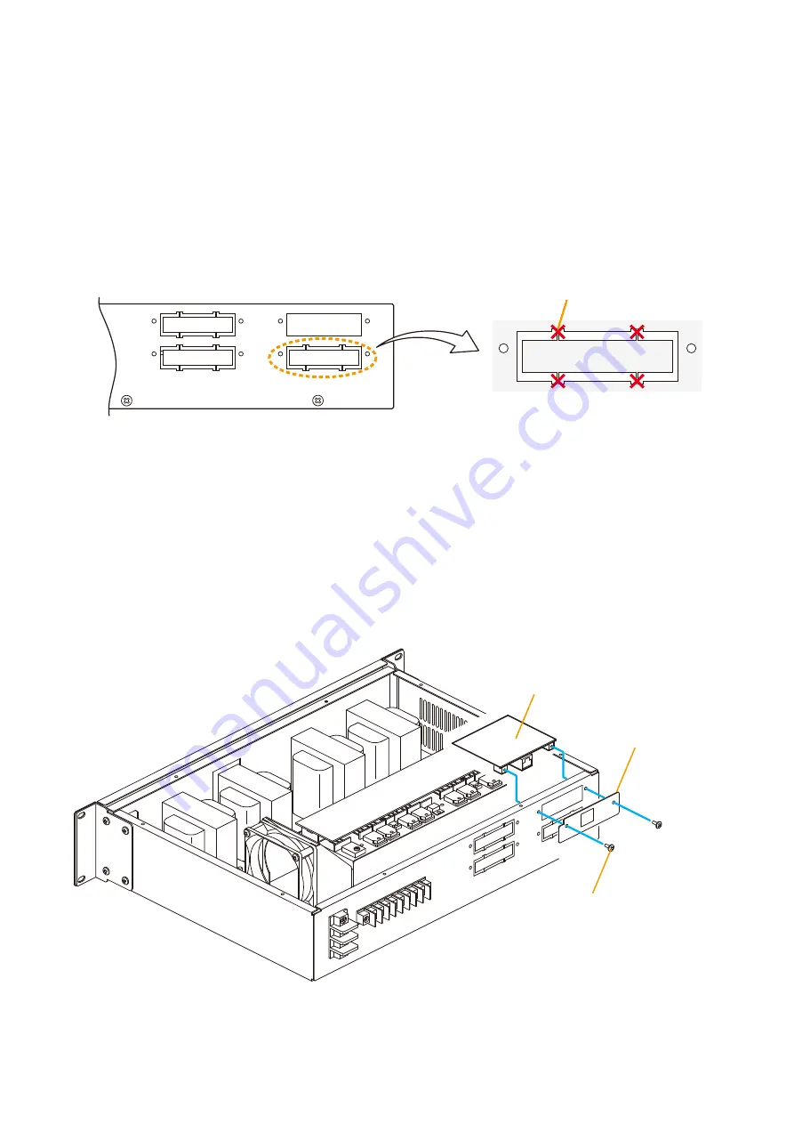 Toa SX-2100AO Installation Manual Download Page 91