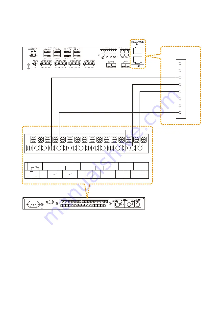 Toa SX-2100AO Installation Manual Download Page 104