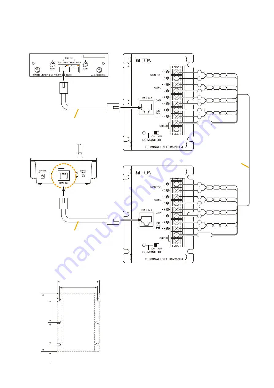 Toa SX-2100AO Installation Manual Download Page 108