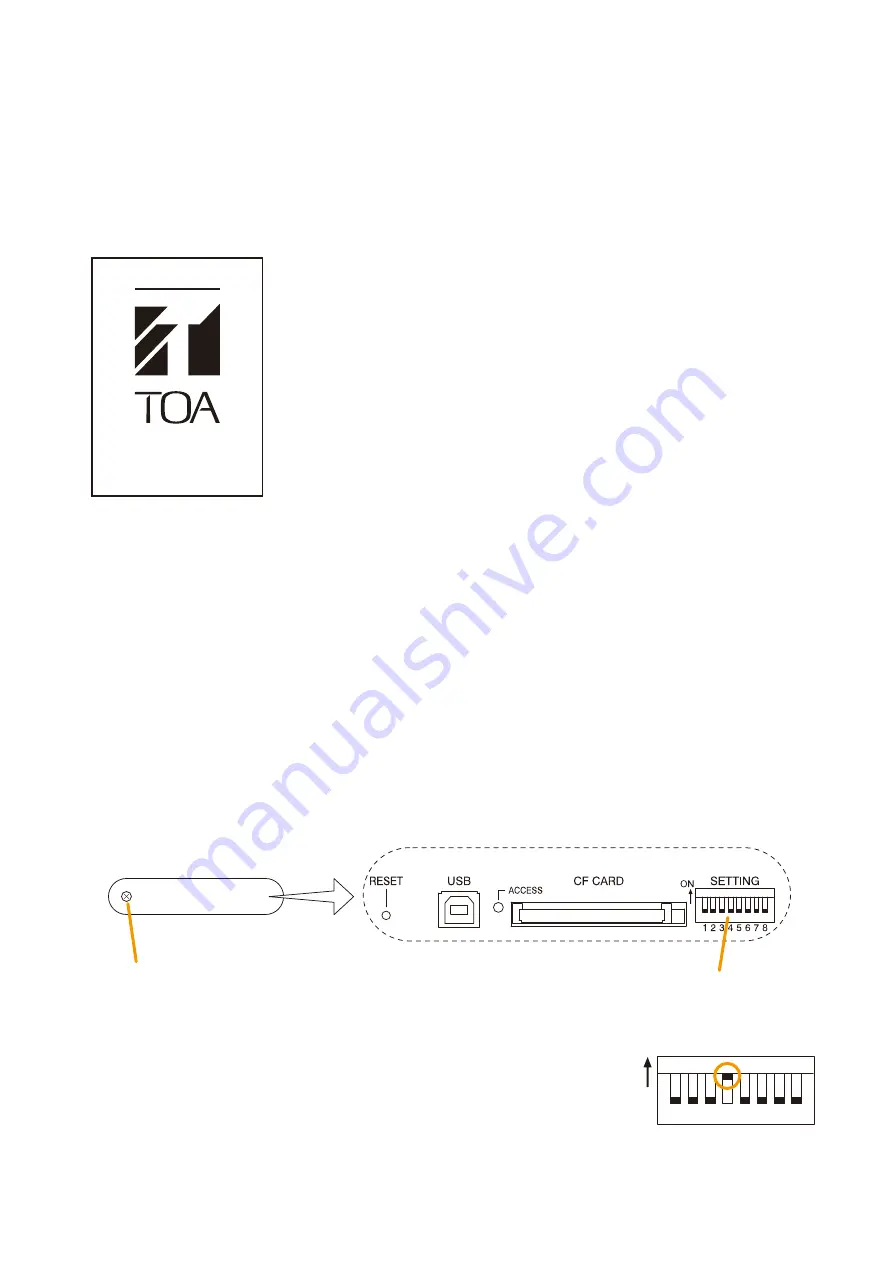 Toa SX-2100AO Installation Manual Download Page 193