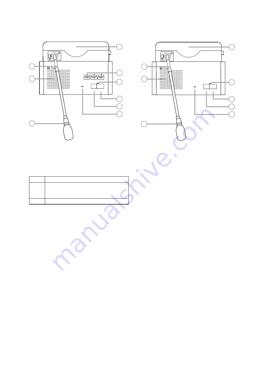 Toa TS-910 s Operating Instructions Manual Download Page 11