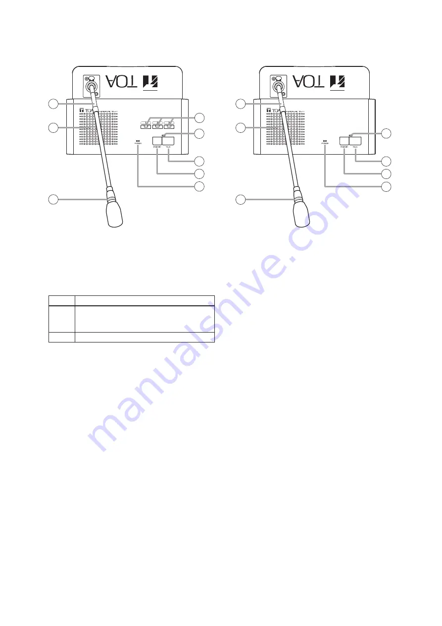 Toa TS-910 Series Instruction Manual Download Page 12