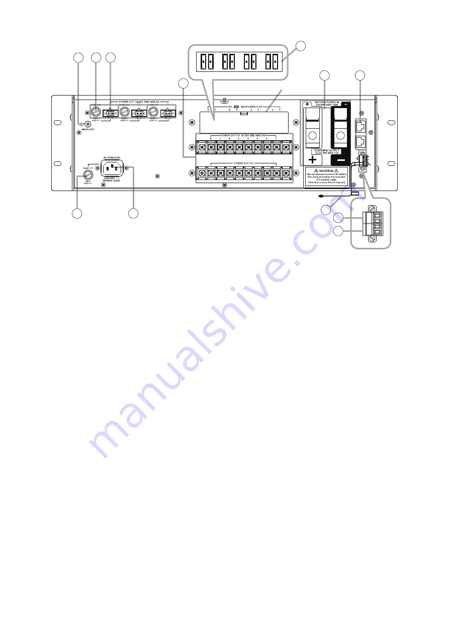 Toa VX-3150DS Operating Instructions Manual Download Page 7