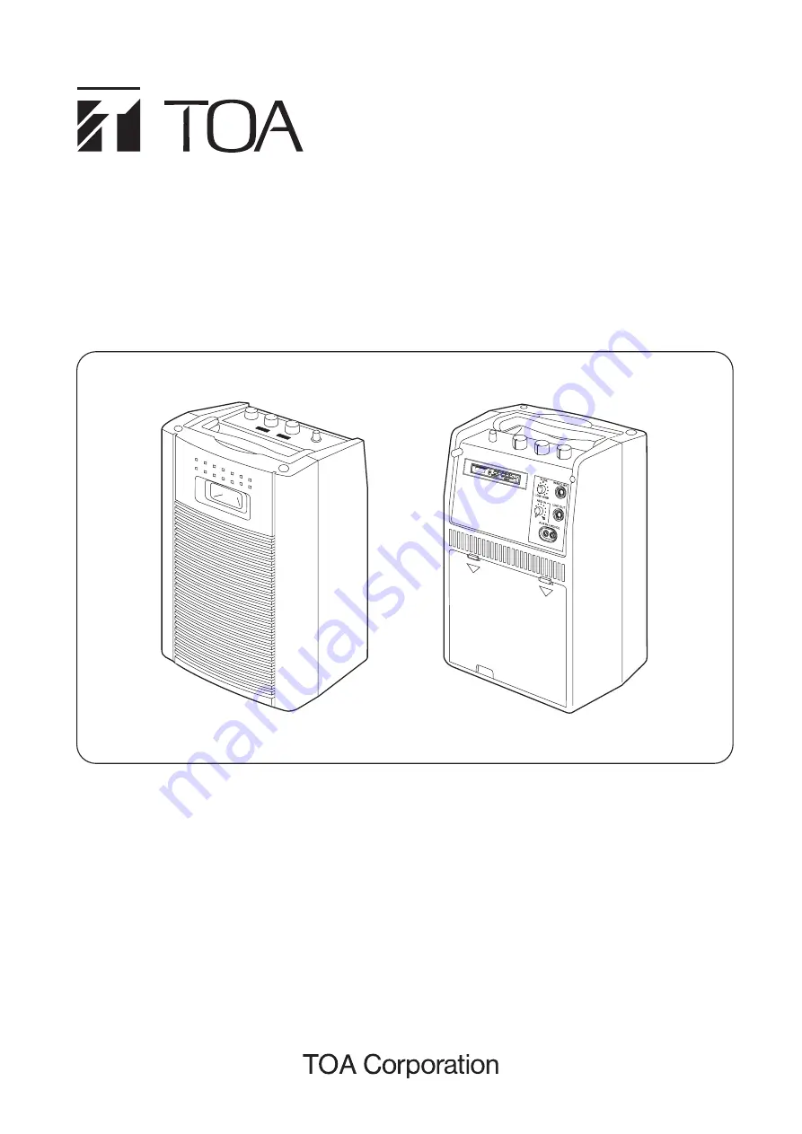 Toa WA-1830M Instruction Manual Download Page 1