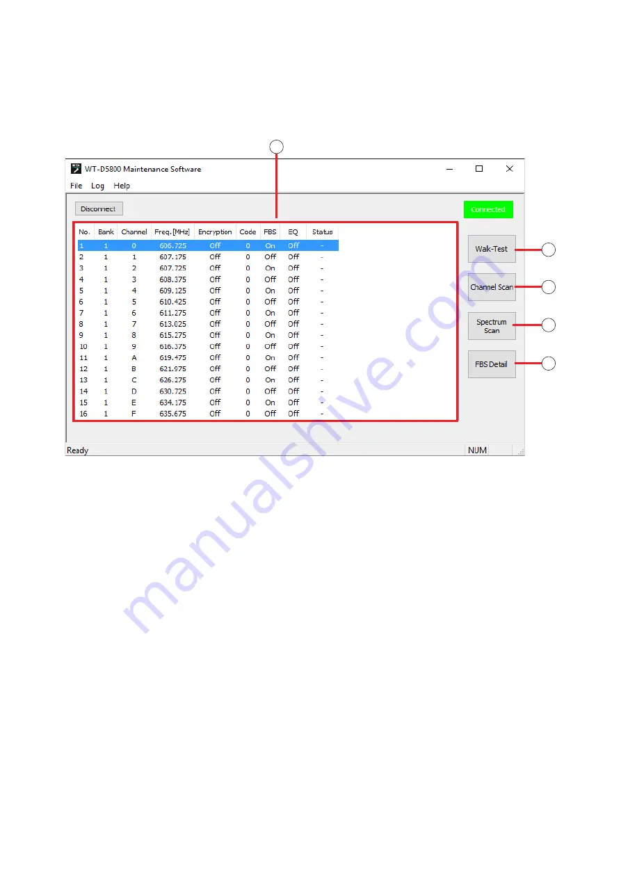 Toa WT-D5800 Software Instruction Manual Download Page 10