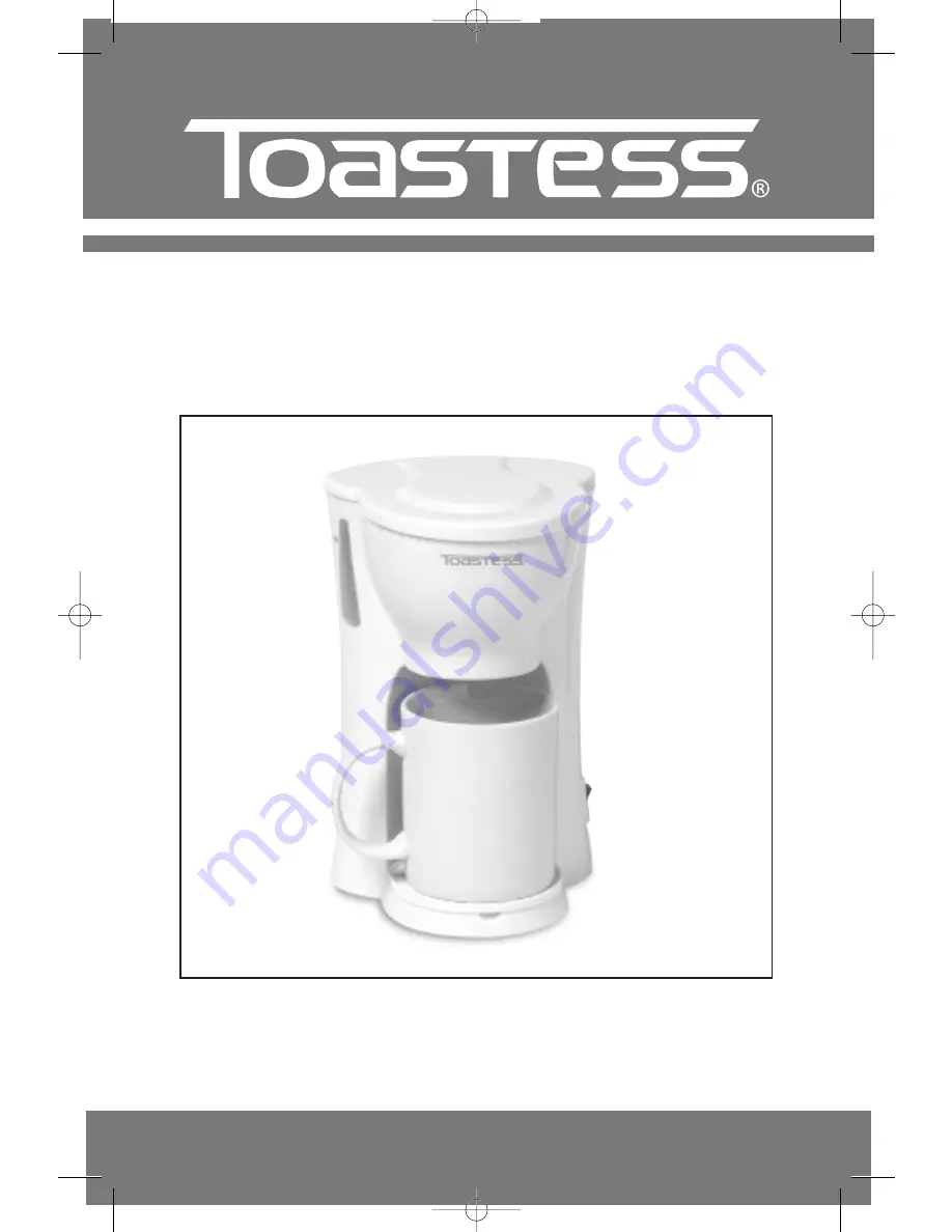 Toastess TFC-343 Instruction Booklet Download Page 1