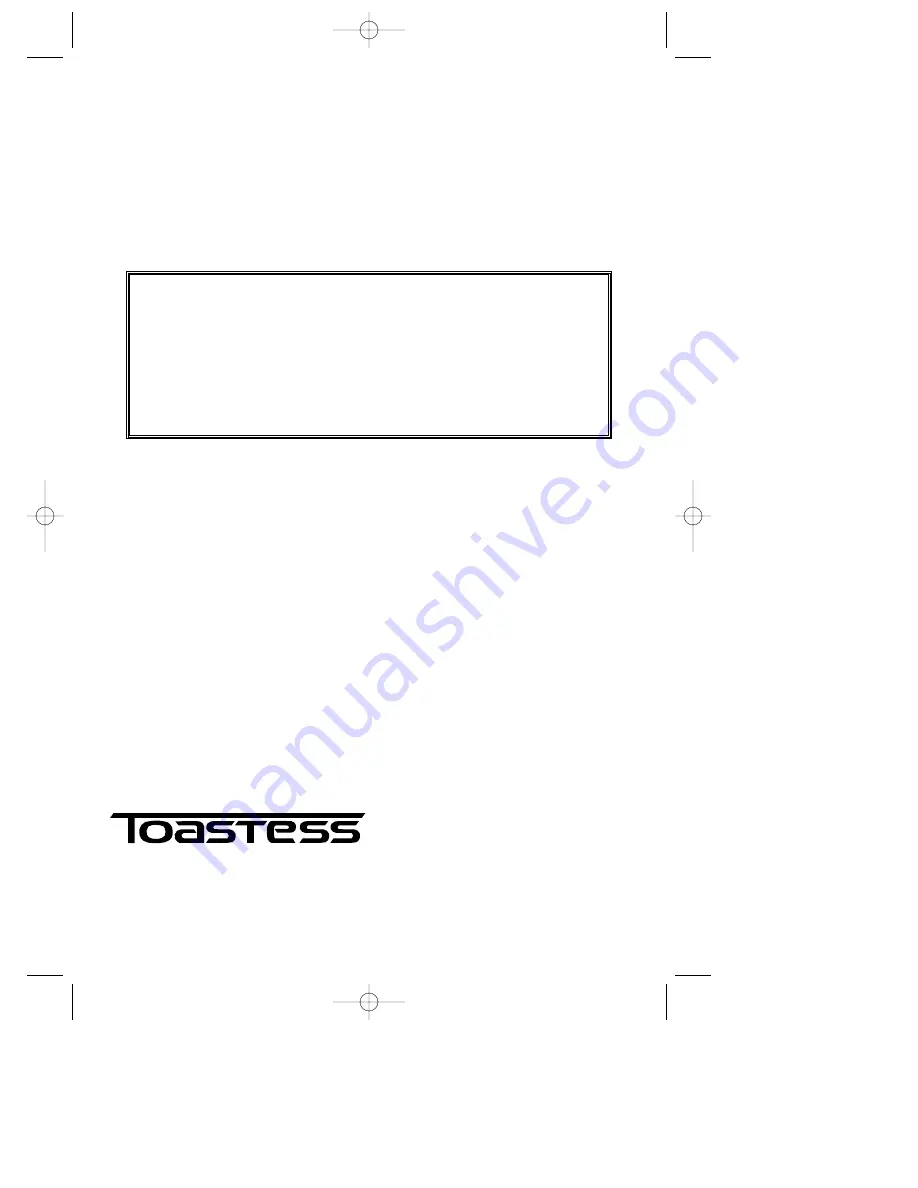 Toastess TSM-2 Instruction Booklet Download Page 8