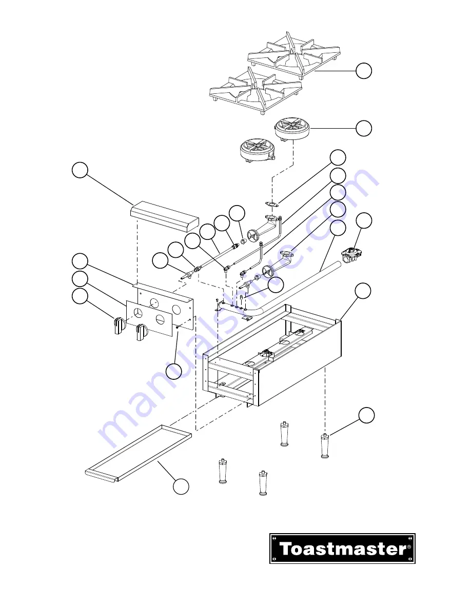 Toastmaster TMHP2 Installation And Operation Instructions Manual Download Page 6