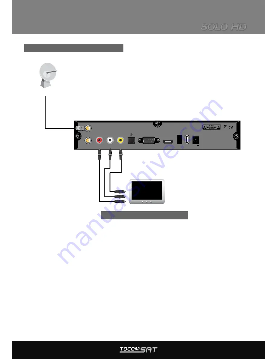 Tocom Sat DVB-S2 HD Скачать руководство пользователя страница 9