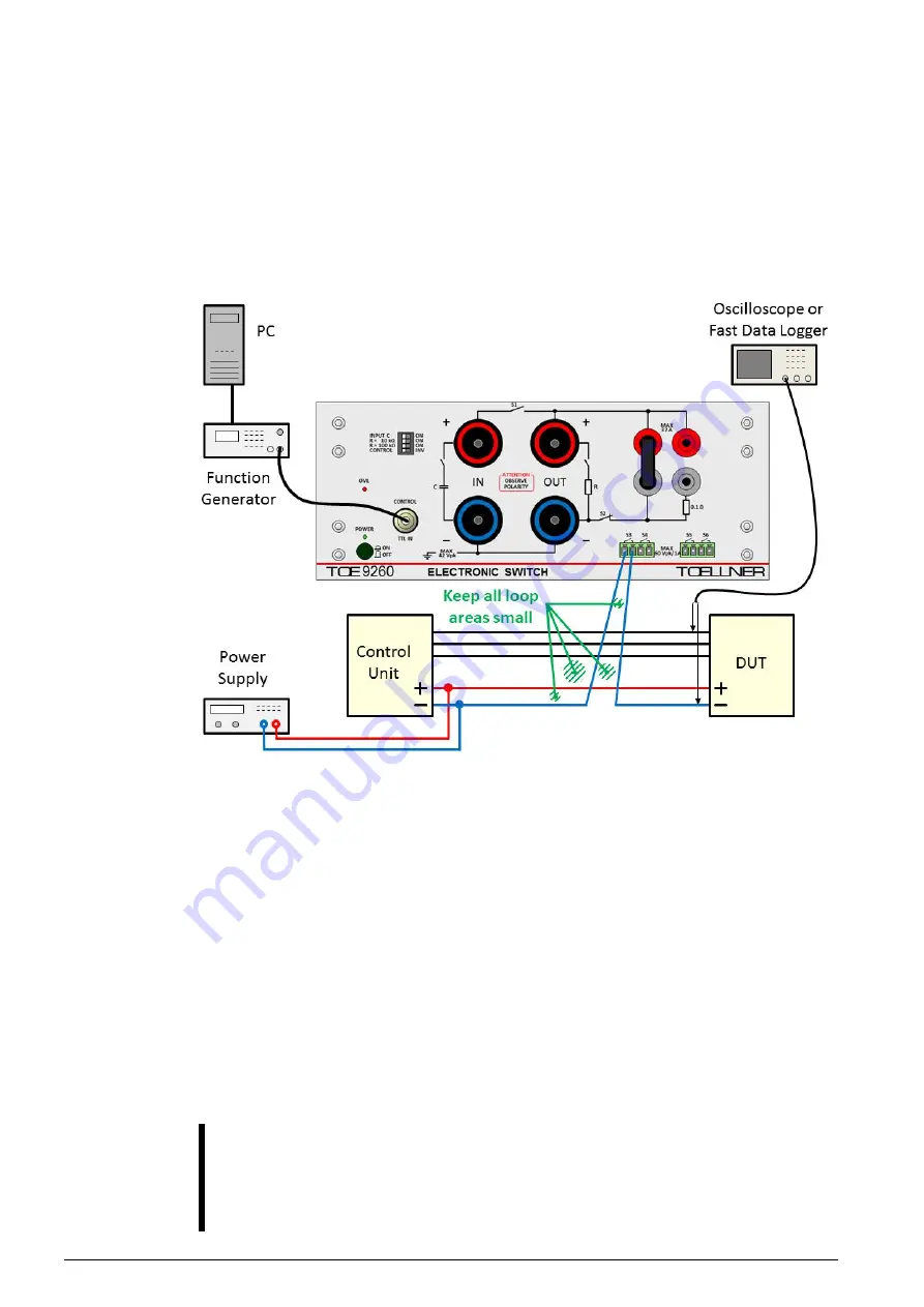 TOELLNER TOE 9260 Series User Manual Download Page 8