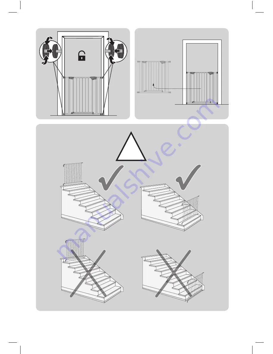 Togfit Deluxe Trigger Lock Door Gate Скачать руководство пользователя страница 12