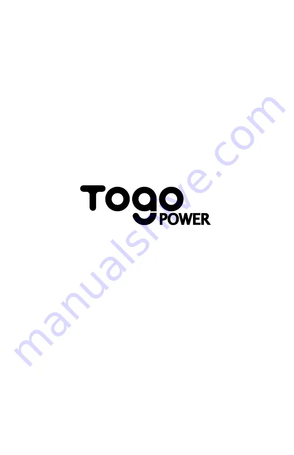 Togo POWER GG3600 Скачать руководство пользователя страница 40