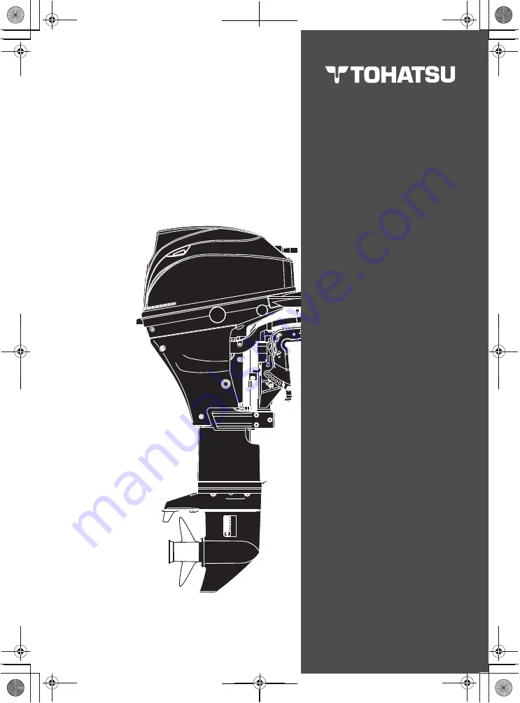 TOHATSU mfs 20D Owner'S Manual Download Page 261