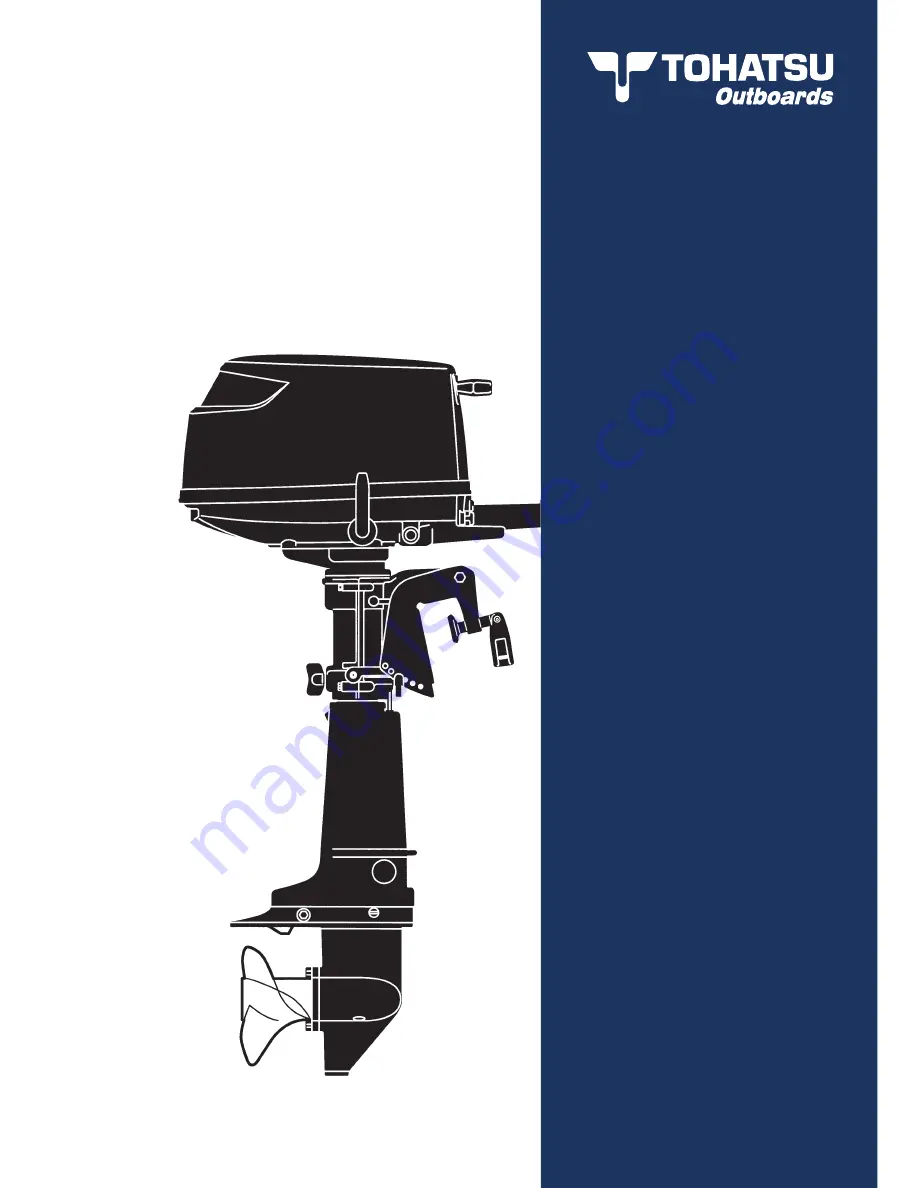 TOHATSU MFS 4B Скачать руководство пользователя страница 1