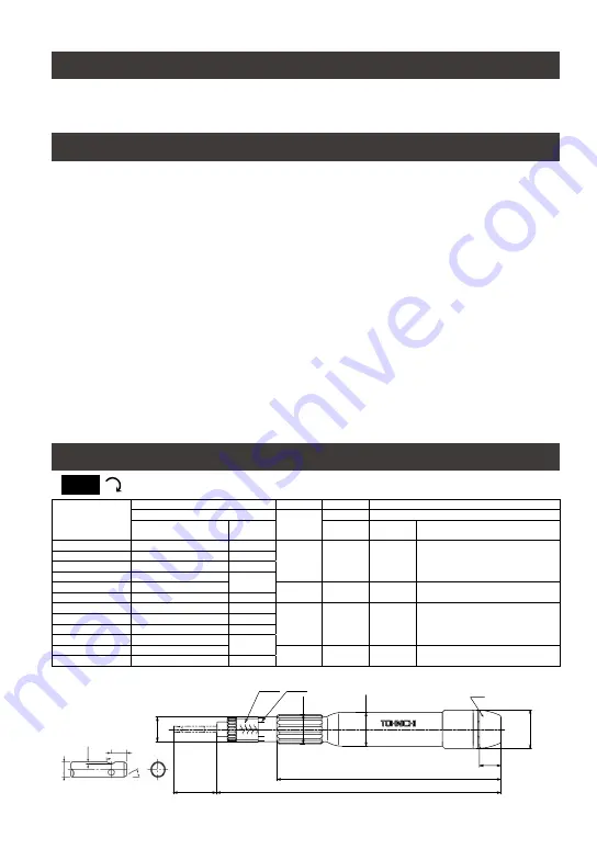 Tohnichi AMLD2CN Operating Instructions Manual Download Page 4