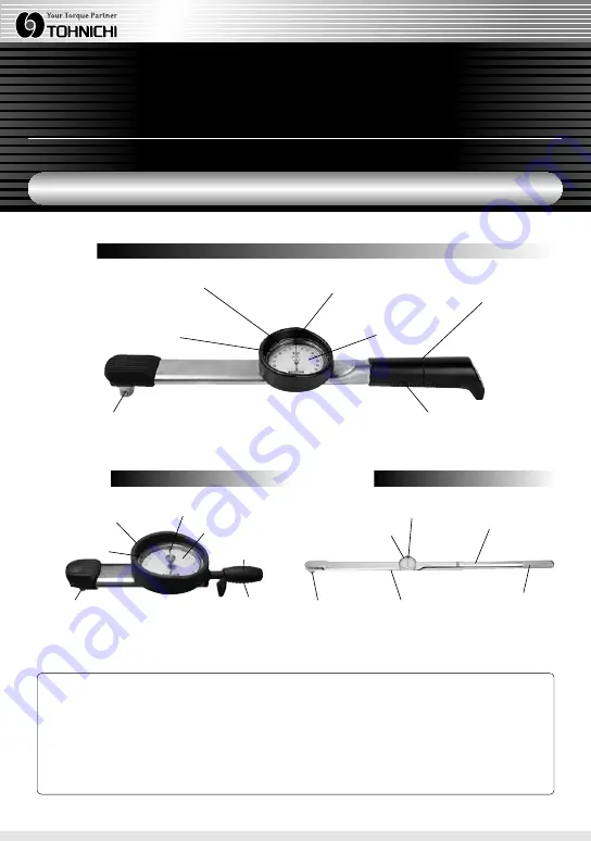 Tohnichi DB SERIES Скачать руководство пользователя страница 1