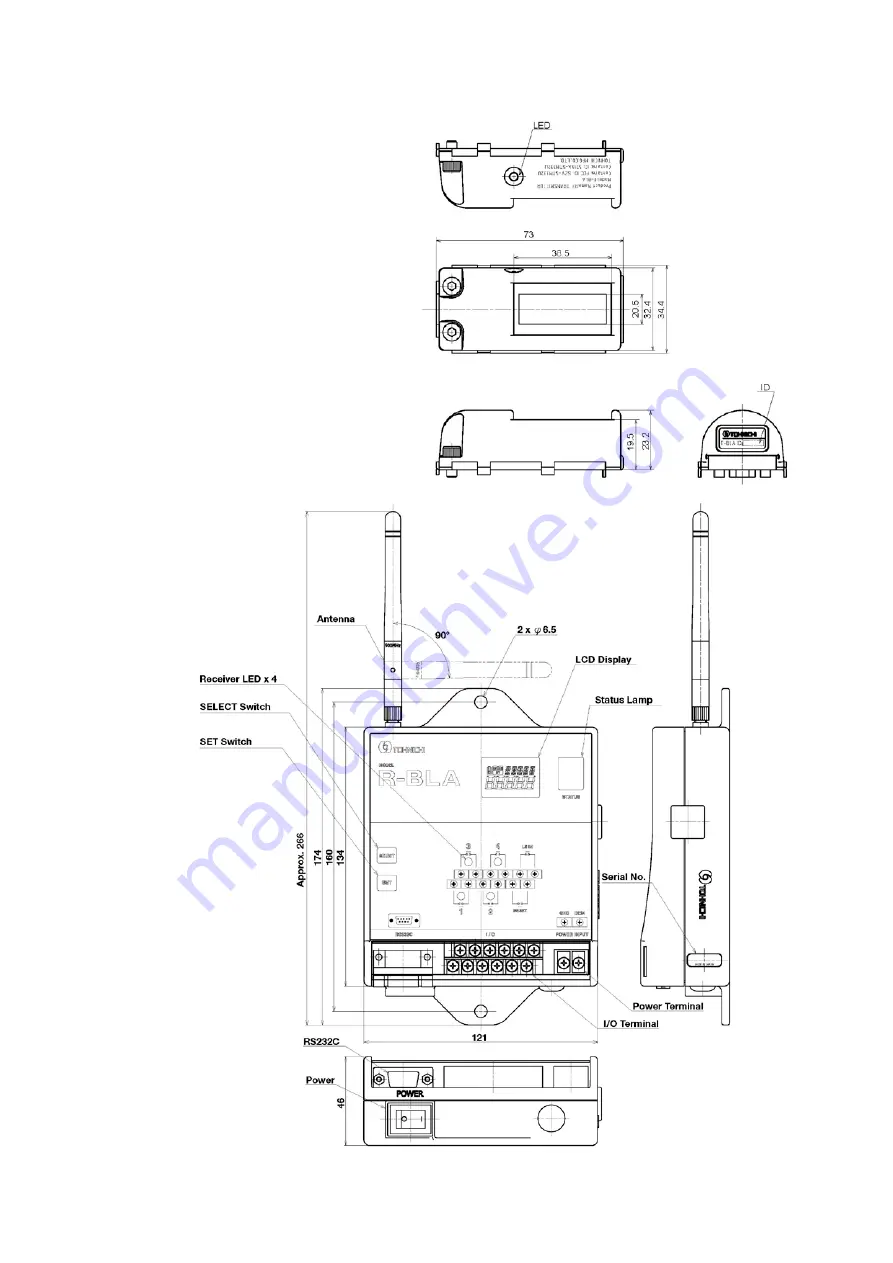 Tohnichi R-BL Operation Manual Download Page 8