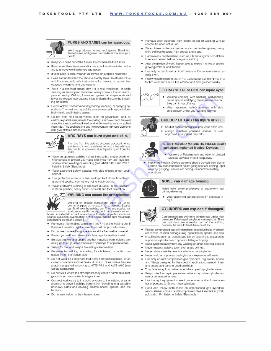 Tokentools 320 Alupulse PRO Digital ACDC Instruction Manual Download Page 3