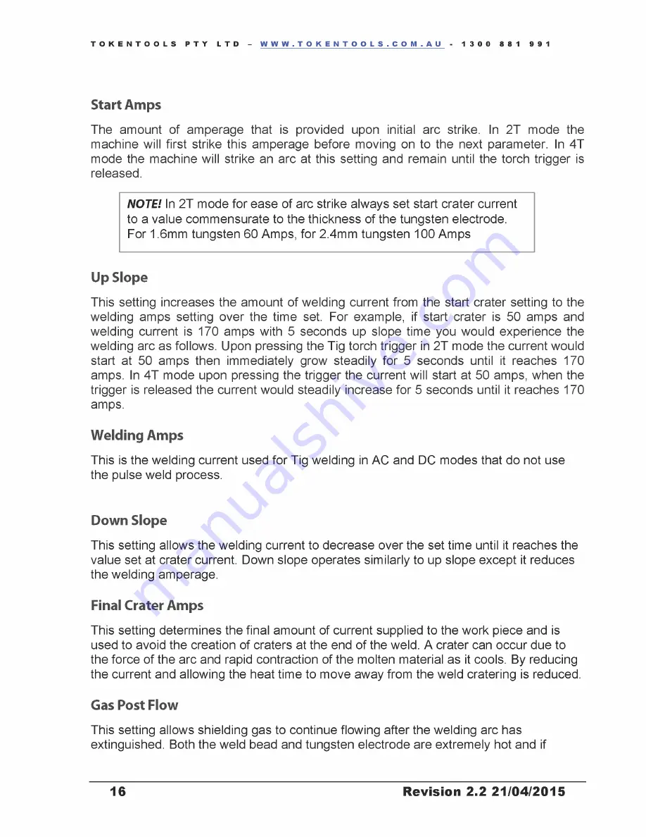 Tokentools 320 Alupulse PRO Digital ACDC Instruction Manual Download Page 17