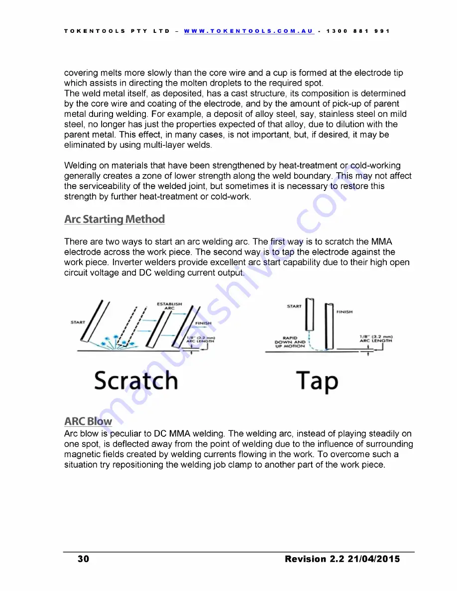 Tokentools 320 Alupulse PRO Digital ACDC Instruction Manual Download Page 31