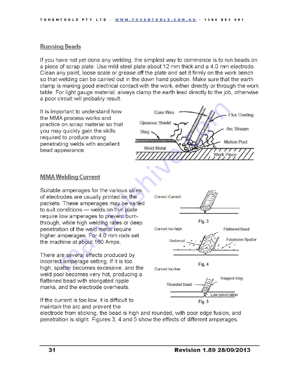 Tokentools MetalMaster 210S Instruction Manual Download Page 32