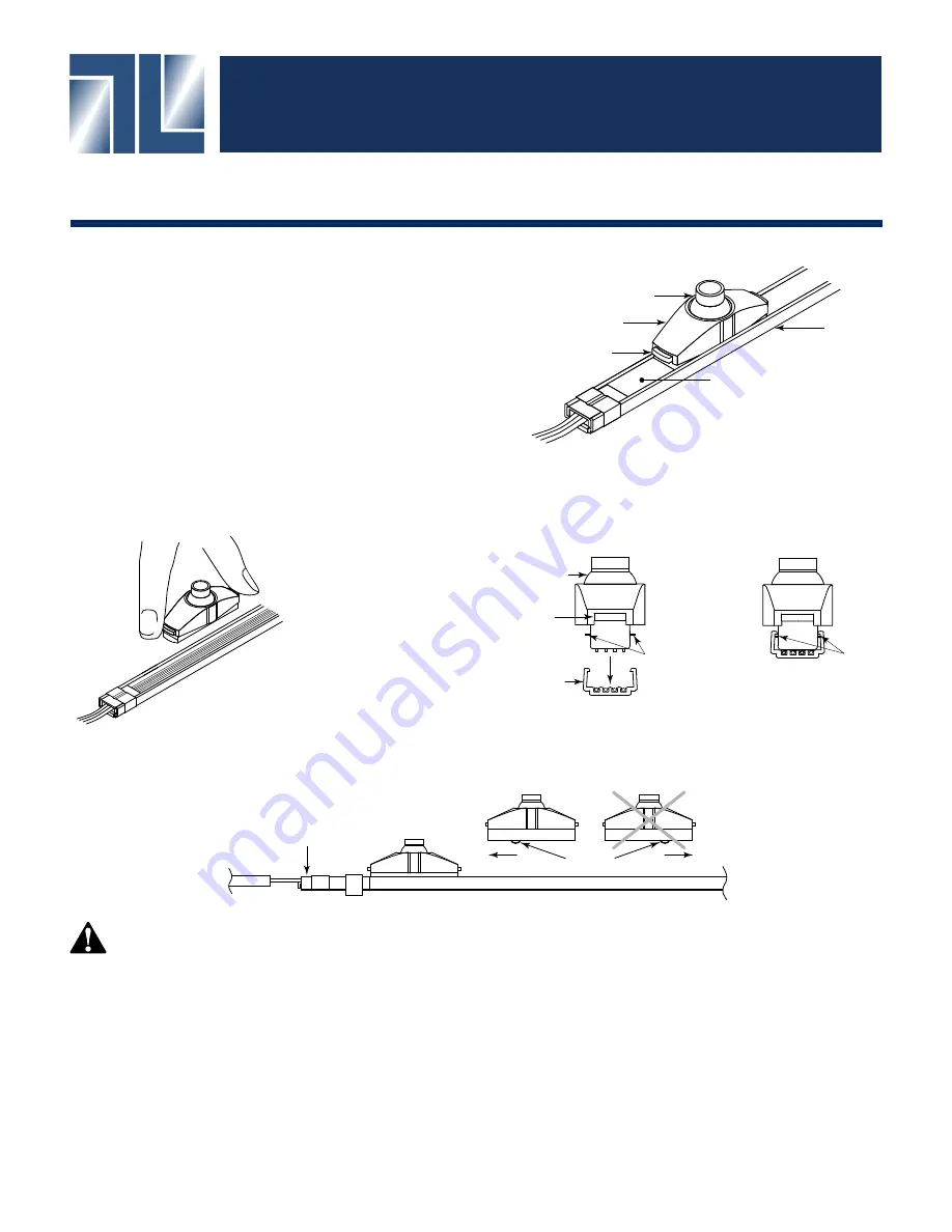 TOKISTAR LIGHTING Micro Tracklight Series Instruction Manual Download Page 1