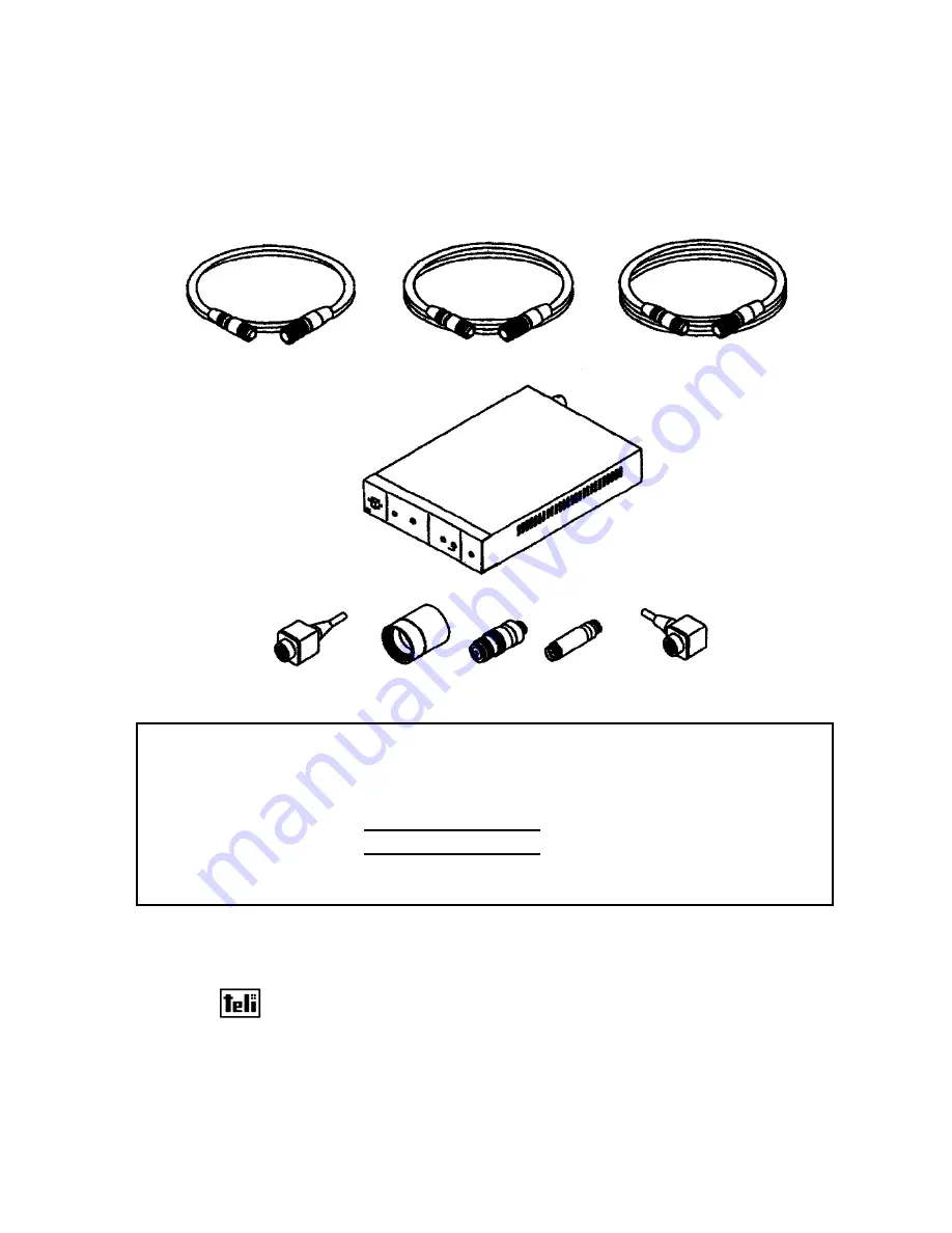 Tokyo Electronic CS4000 SERIES Operation Manual Download Page 1