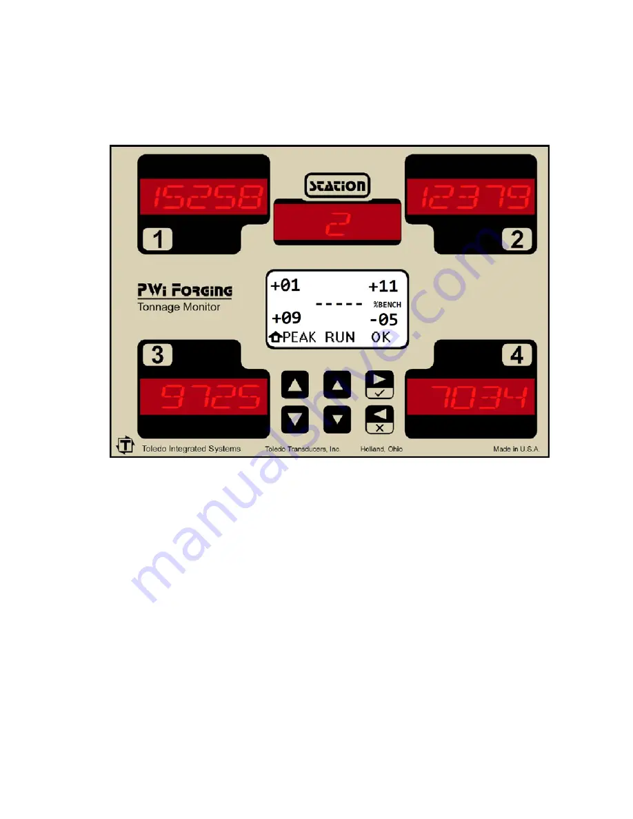 Toledo PWi Forging User Manual Download Page 1