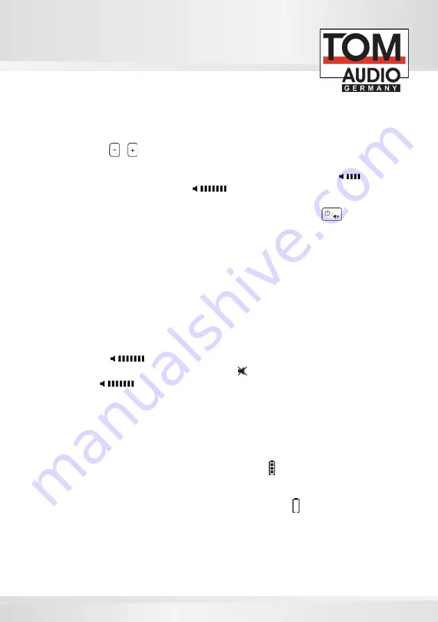 TOM-Audio TG-200 eTour User Manual Download Page 49