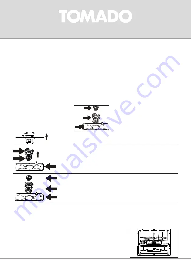 tomado TDW5501W Instruction Manual Download Page 18