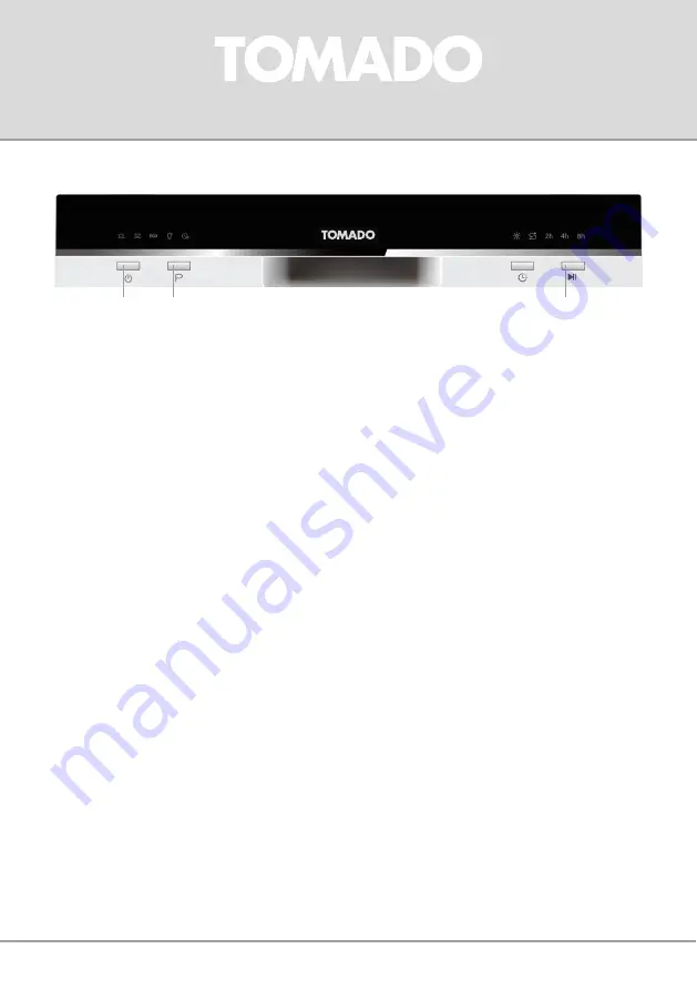 tomado TDW5501W Instruction Manual Download Page 34