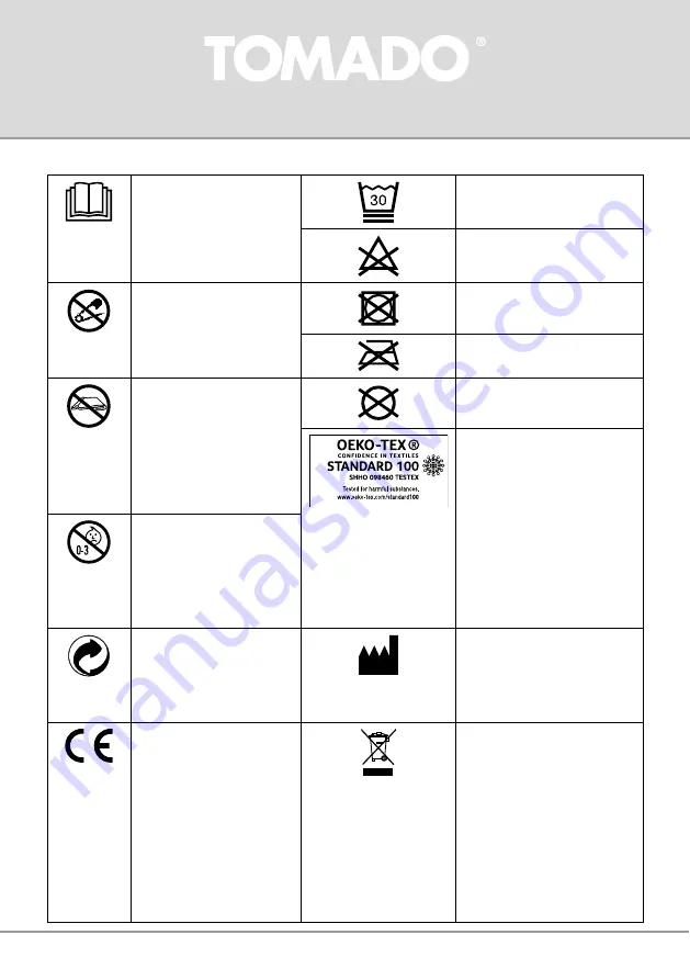 tomado TEB1802G Instruction Manual Download Page 21