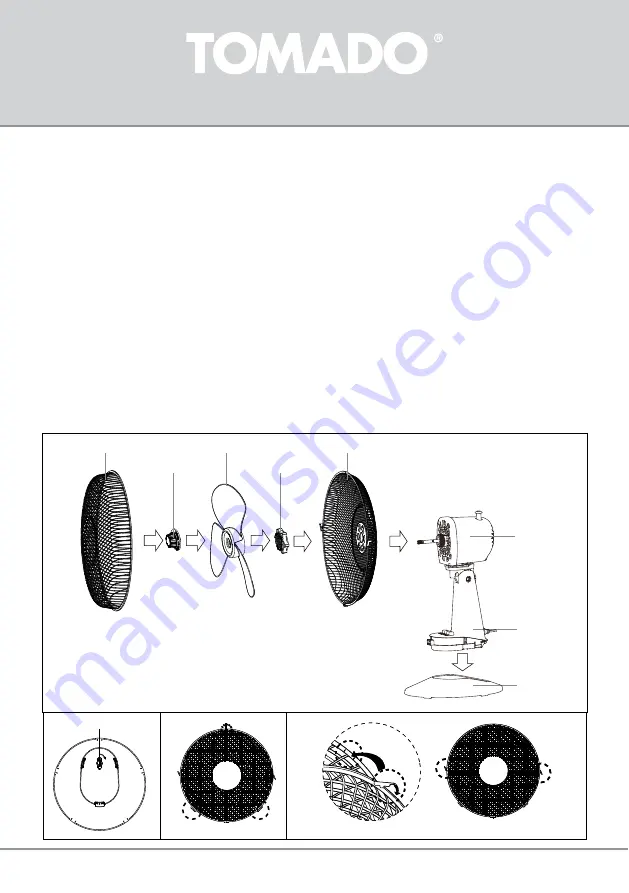 tomado TFT3001W Instruction Manual Download Page 52