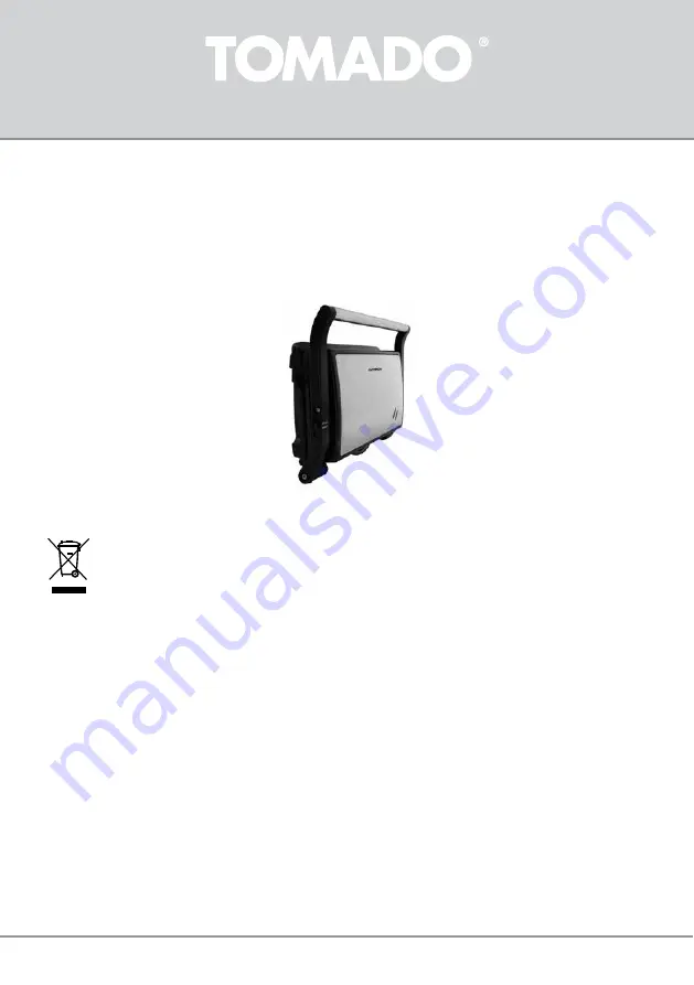 tomado TGC2001S Instruction Manual Download Page 9