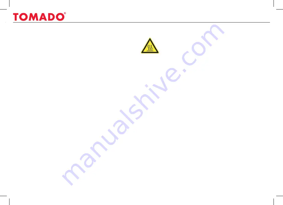 tomado TM-5528 Instruction Manual Download Page 19