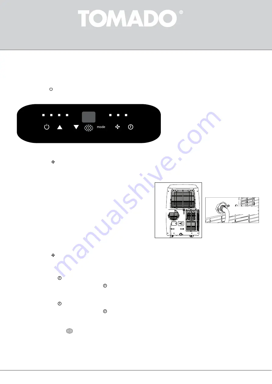 tomado TMA1201W Instruction Manual Download Page 11