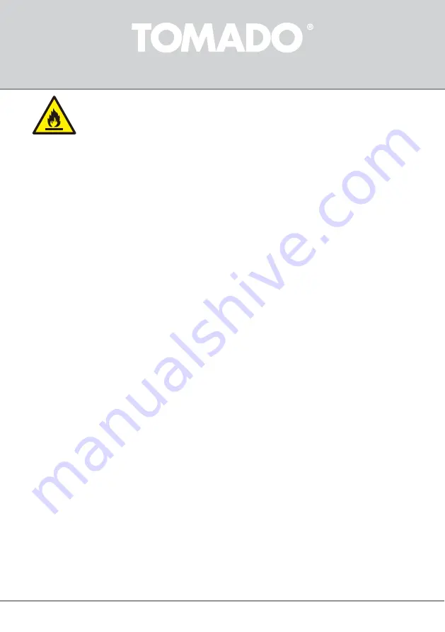 tomado TRM4401W Instruction Manual Download Page 13