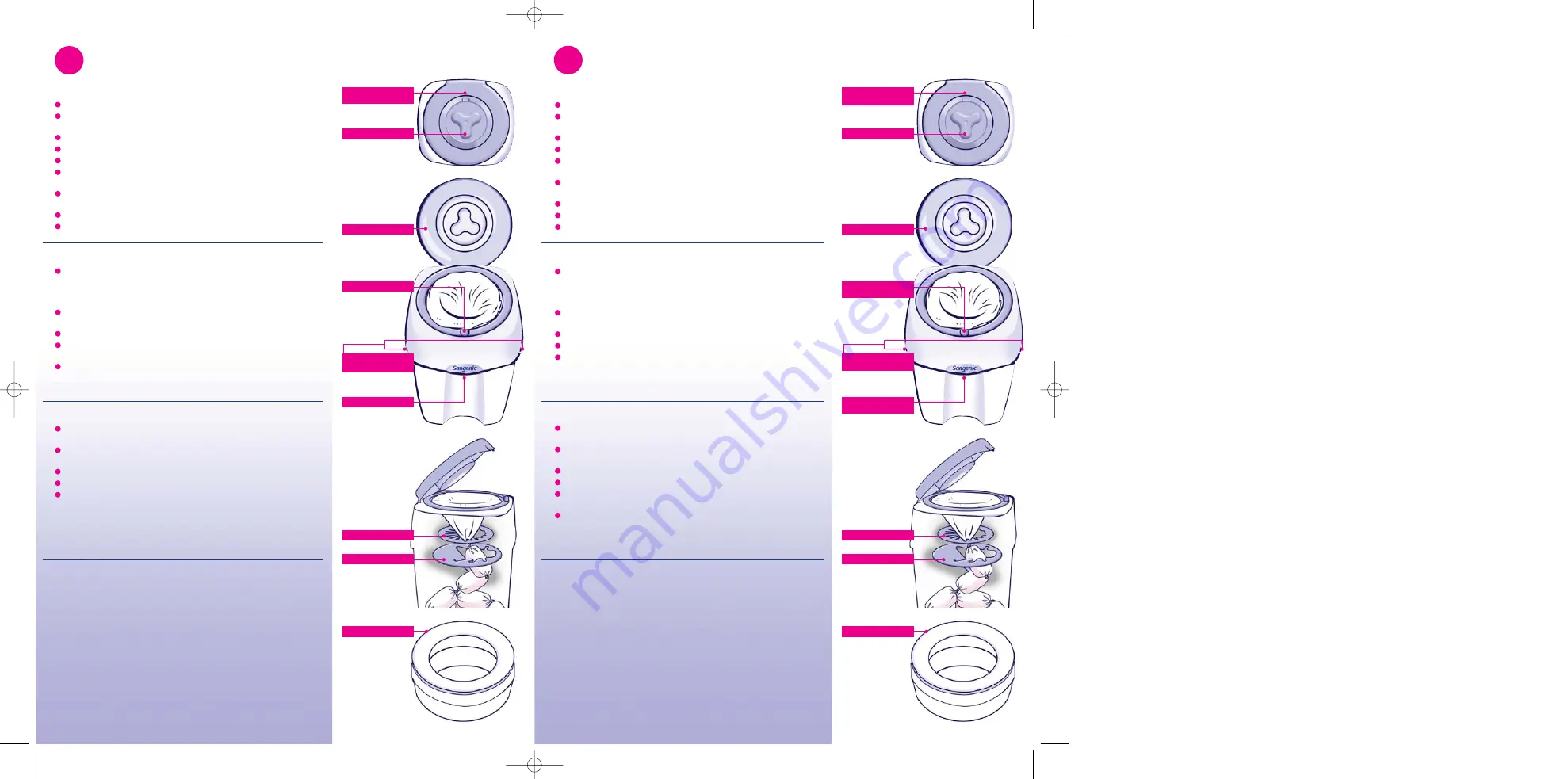 Tommee Tippee Sangenic Скачать руководство пользователя страница 4